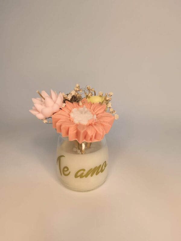 MINI BOUQUET EN VIDRIO