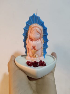VIRGENCITA+BASE CORAZÓN